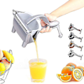 Miniatyrbillede 1 af 5: Citronpresser Juicepresser Manuel Presse - Rustfrit Stål Manuel Juicepresser Sølvfarve #yg