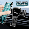 Miniatyrbild 2 av 5: ABS Gravity Sensing Bil Logotyp Telefonhållare Bil Luftventilfäste Stativ För Opel Corsa Astra Opc Vectra Mokka Zafira Meriva Grandland