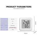 Miniatyrbillede 3 af 4: Mini Indendørs Termometer LCD Digital Temperatur Rum Hygrometer Måler Sensor Fugtighedsmåler Indendørs Termometer Temperatur