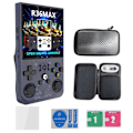 Miniatyrbilde 1 av 4: Retro Bærbar Linux 4-tommers IPS Videospillkonsoll Håndholdt Videospiller 64GB Gaming