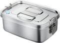 Stainless Steel Bento Box with Removable Divider, Fits in Lunch Bag and Backpack