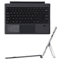 Bluetooth-tastaturdeksel med styreflate, magnetisk avtakbar design for Microsoft Surface Pro 3/4/5/6/7/7+, svart