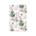 Miniatyrbild 3 av 3: Julpapper/Julklappspapper 57cm x 154m, Pinetree (julgran) multifärg