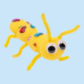 Miniatyrbild 4 av 4: Tubstickad väv, bredd: 3cm, längd: 10m lång, Gul Gul