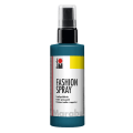 Miniatyrbild 1 av 6: Textilfärg sprayflaska Marabu Fashion Spray 100ml Petrol (092) Mörkgrön