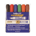 Miniatyrbild 1 av 2: Whiteboardpennor Artline EK-517 Rund spets, 6 färger/fp multifärg