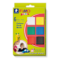 Miniatyrbild 1 av 6: Set Fimo Kids modellera Colour Pack Basic (8032 01), 6 färger multifärg
