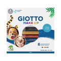 Miniatyrbild 3 av 3: Ansiktsfärg/Teatersminkpenna Giotto Make Up Pencils, 6 färger/fp multifärg