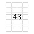 Miniatyrbild 5 av 6: Etikett Herma Special 4367, A4, 45,7x21,2mm, Röd, 20 ark/fp Röd