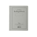Miniatyrbild 2 av 2: Kollegieblock A4, 90g, 70 blad Olinjerat 5/fp Vit