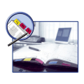 Miniatyrbild 6 av 6: Märkflik Post-it Index 25,4x43,2mm 680-5, Gul, 2x50 flikar/fp Gul