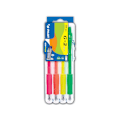 Miniatyrbild 3 av 5: Gelpenna Pilot G-2 07 Neon 4 färger/fp (Gul/Rosa/Orange/Grön) multifärg