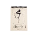 Miniatyrbild 4 av 6: Skisset Pennset + Skissblock A4 Faber-Castell Castell 9000 5B-5H multifärg