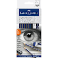 Miniatyrbild 3 av 6: Skisset: Skissblock spiral A5 + Pennset Faber-Castell Sketch Set multifärg