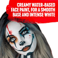 Miniatyrbild 3 av 3: Ansiktsfärg Snazaroo Face Paint Clown White, Clownvit, 250ml Vit