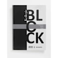 Miniatyrbild 2 av 2: Kollegieblock A4, 70 blad Olinjerat 3/fp Vit