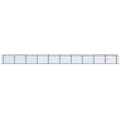 Miniatyrbild 2 av 2: Linjal, tvärgraderad, plast, 50cm cm/mm-gradering 1/fp Transparent