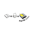 Miniatyrbild 5 av 5: Notisblock / Z-block Post-it Z-Notes 76x127mm Gul 12/fp Gul