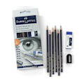 Miniatyrbild 6 av 6: Skisset: Skissblock spiral A5 + Pennset Faber-Castell Sketch Set multifärg