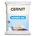 Miniatyrbild 2 av 2: Cernit Number One modellera 56 gram, Vit/Opaque white (027) Vit