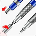 Miniatyrbild 2 av 2: Stifthållare Staedtler Mars technico 780 C leadholder 2mm Blå