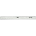 Miniatyrbild 2 av 2: Linjal M+R, plast, 30cm cm/mm-gradering, Klar/Transparent 1/fp Transparent