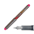 Miniatyrbild 1 av 2: Pilot V-pen Silver Reservoarpenna (engångspenna) Rosa (M) 1/fp Rosa