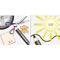 Miniatyrbild 2 av 2: Staedtler Lumocolor non-permanent omnichrom 768N-0 Vit 1/fp Vit