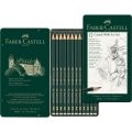 Miniatyrbild 3 av 6: Ritset Pennset + Ritblock A4 Faber-Castell Castell 9000 5B-5H multifärg