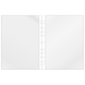 Miniatyrbild 3 av 3: Plastficka Tidskrifts (dubbel), omslagsficka A4 dubbelvikt 25/fp Transparent