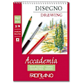 Miniatyrbild 1 av 2: Teckningsblock Accademia, spiralbundet, A5, 200g, 30 blad 1/fp Vit