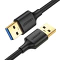 Miniatyrbillede 1 af 6: UGreen USB3.1 kabel type A mand til type A mandlig 5Gbps 1m USB3.0