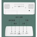 Miniatyrbild 2 av 3: Digital klocka Stor display för sovrummet, ledtidsdisplay Elektriska väckarklockor med snooze, USB laddare null none