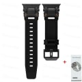 Miniatyrbild 1 av 4: Lämplig för äpplen Mjuk rem för Apple Watch Ultra 2 Band 49mm 45mm 44mm 42mm Metall Rostfritt stålkontakt TPU-armband Iwatch 9 8 7 6 BB-Box 44mm-Series 6 5 4 SE
