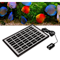 Miniatyrbild 3 av 5: 6w solvattenpump, USB uppladdningsbar soldammpump för soldriven fontän, dammluftning null none