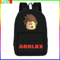Miniatyrbild 3 av 4: Roblox med fack Primär- och mellanstadieelever Skolväska Sportryggsäck Lightening Pojkar Flickor Cosplay Anime Mochila Lunch bag-06