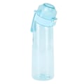 Miniatyrbild 1 av 5: Doftvattenflaska 650 ml pop-up cover Transparent Portabel utomhussportdoft Vattenkopp med halmblå null none
