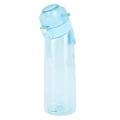 Miniatyrbild 2 av 5: Doftvattenflaska 650 ml pop-up cover Transparent Portabel utomhussportdoft Vattenkopp med halmblå null none