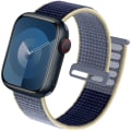 Miniatyrbild 1 av 4: Sportrem för Apple Watch Band 44 mm 40 mm 49 mm 45 mm 41 mm 42 mm 38 mm Nylon Correa iwatch ultra 2 Series 9 8 se 7 6 5 4 3 44 Alaskan Blue 38mm-40mm-41mm