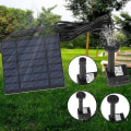 Miniatyrbild 1 av 5: Power fontän Pool Vattenpump Trädgård Solväxter Vattning utomhus null none