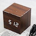 Miniatyrbild 3 av 3: Lyt Gingko Cube Led Click Clock Väckarklocka med ljudaktivering (tid, datum & temperatur) Olika färger A10 (DP) null none