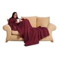 Miniatyrbild 8 av 11: Snug Rug Deluxe Snuggie filt med ärmar Grön