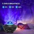 Miniatyrbild 3 av 5: Stjärnprojektor Intense LED Galaxylampa (Högtalare & Bluetooth)