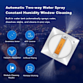 Miniatyrbillede 3 af 4: Robot Vinduesvasker - LIECTROUX - YW710 - Dobbelt Spray - Stemmeassistent - Hastighed 3,5 min/m² Vit