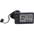 S866 Elcykel Display LCD-mätare 24V 36V 48V Elscooter Kontrollpanel med SM-kontakt
