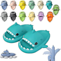 Miniatyrbilde 1 av 3: 2022 Upgrade Cloud Shark Slides, søte haitøfler for kvinner Menwanan) V Mint Green EUR 38-39