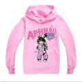 Miniatyrbilde 3 av 3: Barn Gutter Jenter Aphmau hettegenser Langermede topper Sweatshirt Pullover Z X Pink 150CM 9-10Y