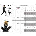 Miniatyrbilde 2 av 5: Cosplay Cat Noir Kids Bodysuit Black Cat Halloween Set H L