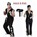 Pikkukuva 3 / 3: Anime Game Kof Costume Cobra Kai Val Armorr Karate Uniform-in Y 160cm