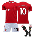 Miniatyrbild 1 av 2: 22-23 Manchester United Fotbollströja Kits Vuxen fotbollströja zV RASHFORD 10 L